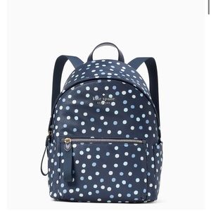 NWT! Kate Spade Chelsea Medium Back Pack - Blue Multicolor 🇺🇸